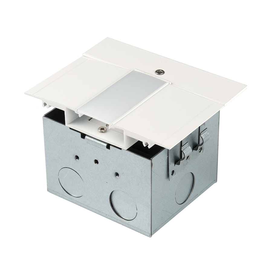 Product image for WAC LED-T-RBOX1-WT INVIS LIGHT POWER BOX