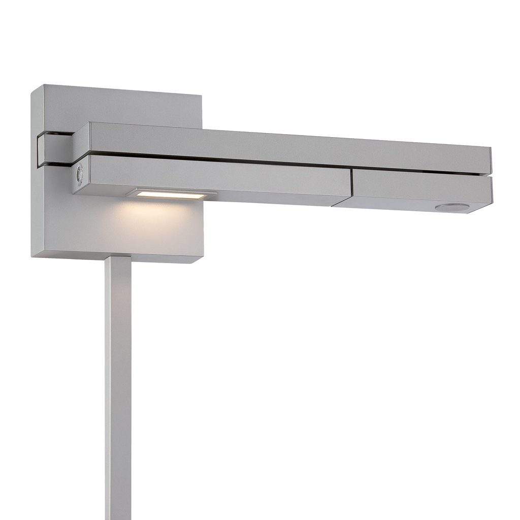 Product image for Flip 22" LED Right Swing Arm Lamp - Titanium