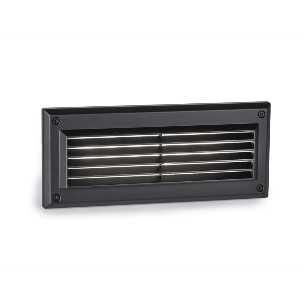Product image for Endurance 9" LED Step Light - Architechural Black w/ Louver