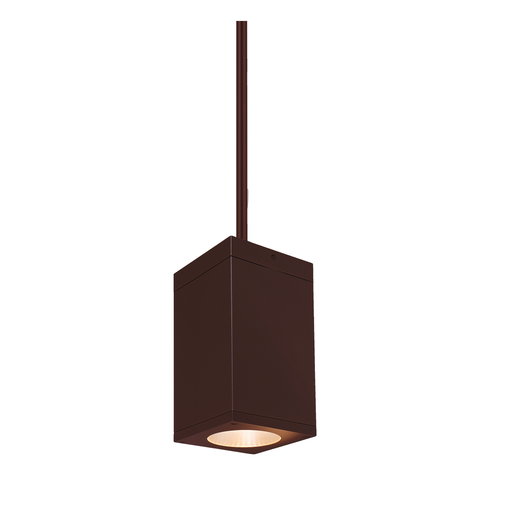 Product image for Cube Architectural 5" 25W Spot LED Pendant - Bronze - 3500K