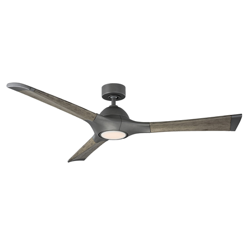 Product image for MODERN FR-W1814-60L-GH/WG FAN 60IN WOODY IN GRAPHITE AND WEATHERED GRAY