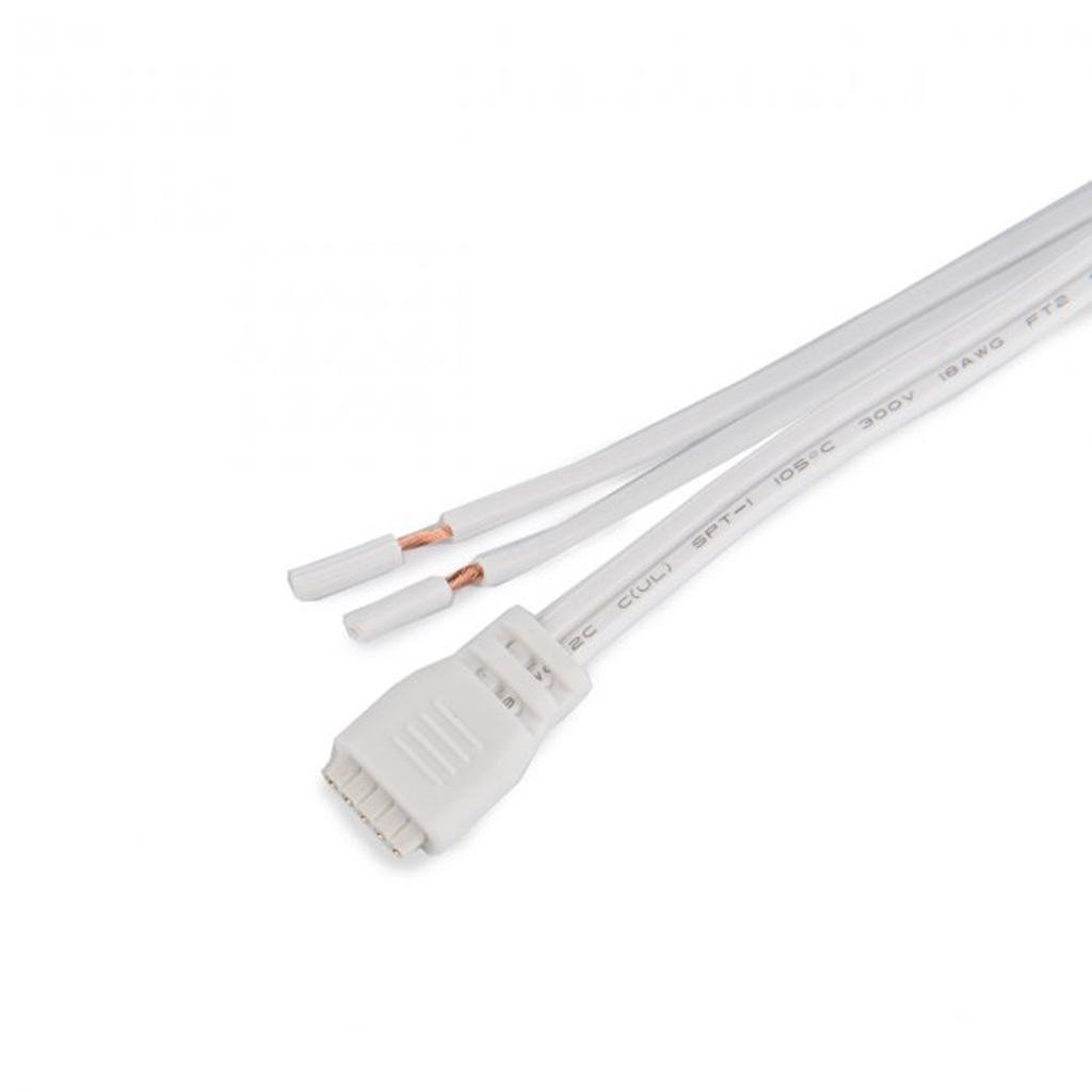 Product image for WAC LED-TC-WEXT-144-WT 12FT IN WALL EXTENSION CABLE