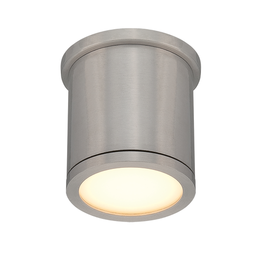Product image for Tube 5" LED Flush Mount - Brushed Aluminum