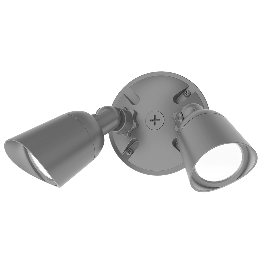 WAC WP-LED430-50-AGH ENDURANCE DOUBLE SPOT WALLPACK 30W 5000K Product image for WAC WP-LED430-50-AGH ENDURANCE DOUBLE SPOT WALLPACK 30W 5000K