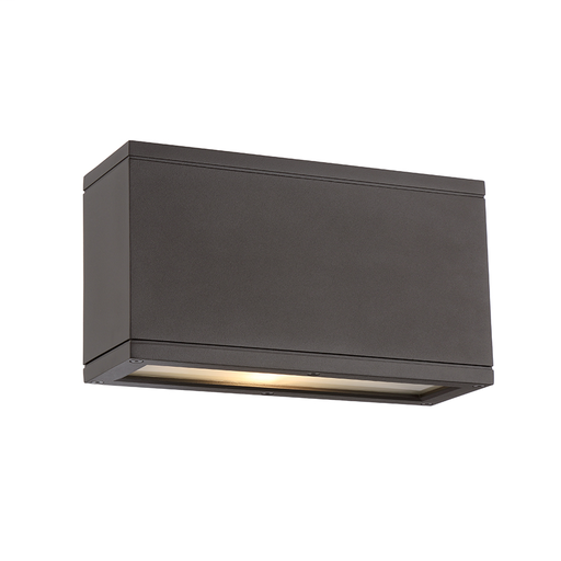 Product image for Rubix 10" 30W LED Outdoor Sconce - Bronze