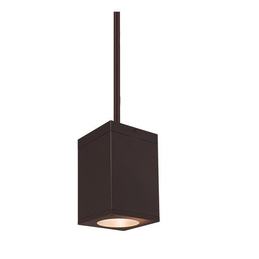 Product image for Cube Architectural 6" 35W Flood LED Pendant - Bronze - 2700K