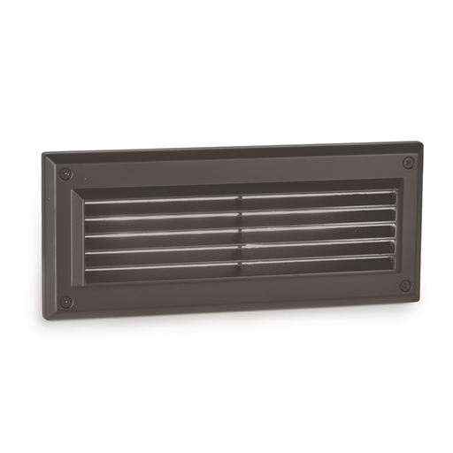 Product image for Endurance 9" LED Step Light - Architectural Bronze w/ Louver
