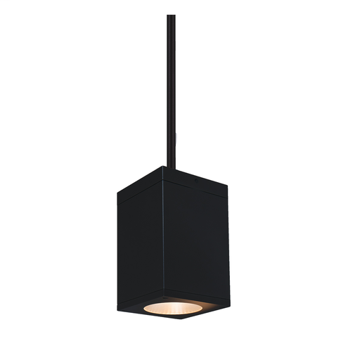 Product image for Cube Architectural 6" 35W Flood LED Pendant - Black - 3000K