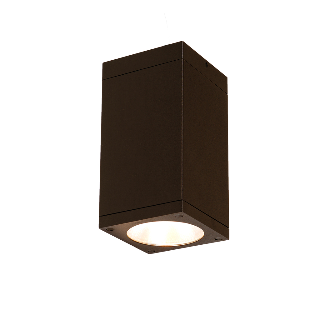 Product image for Cube Architectural 5" 25W Narrow LED Surface Mount - Bronze - 3500K