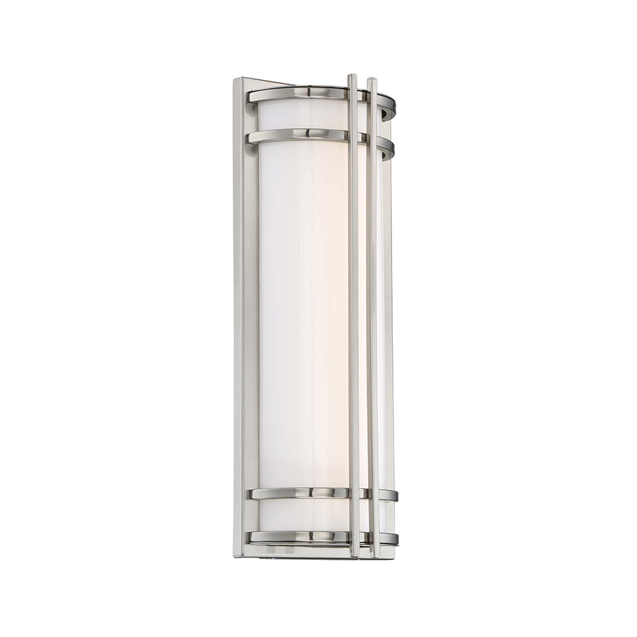 Product image for MODERN WS-W68618-SS STAINLESS STEEL LED EXTERIOR LIGHT