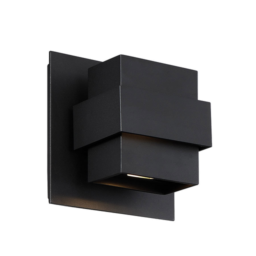 Product image for MODERN WS-W30507-BK PANDORA BLACK 7IN EXTERIOR LED LIGHT