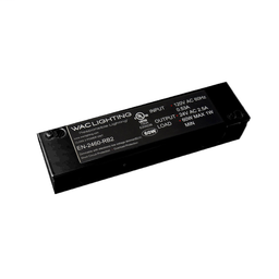 WAC Lighting EN-2460-RB2 Class-2 Enclosed Electronic Transformer, 120V Input, 24V AC / 60W Output