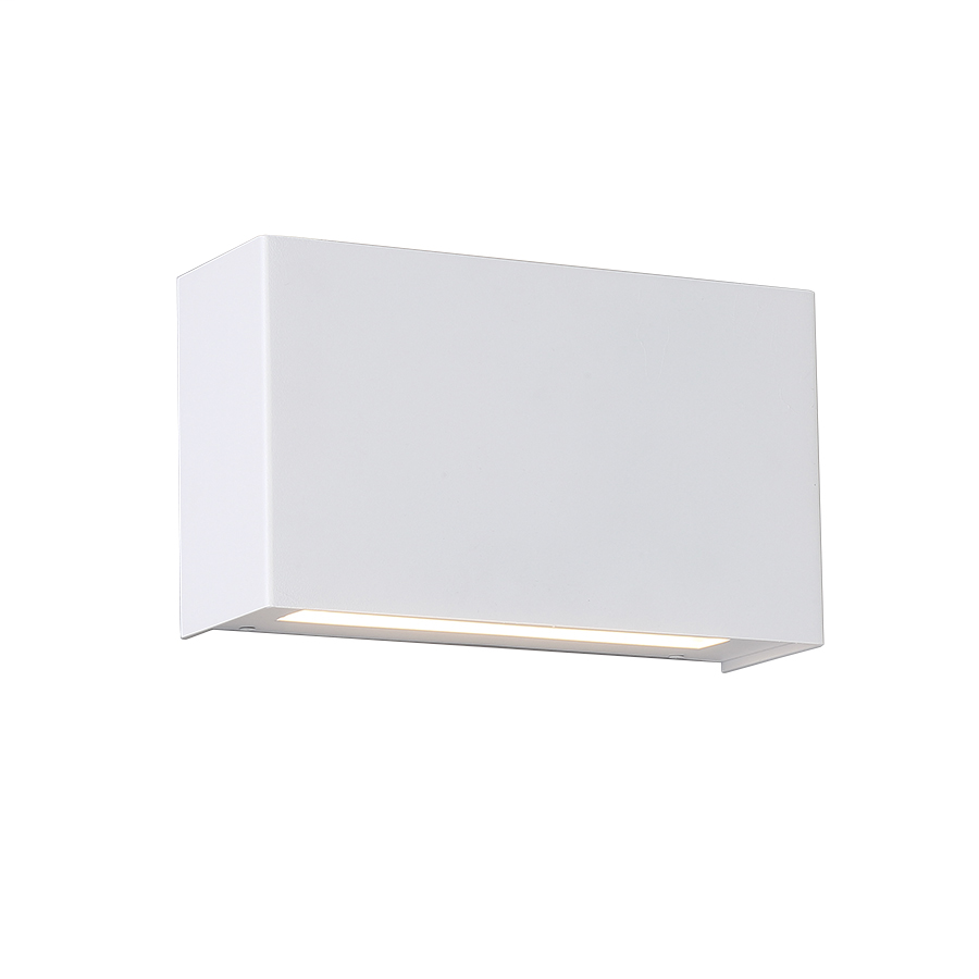 Product image for Blok 12" LED Outdoor Sconce - White