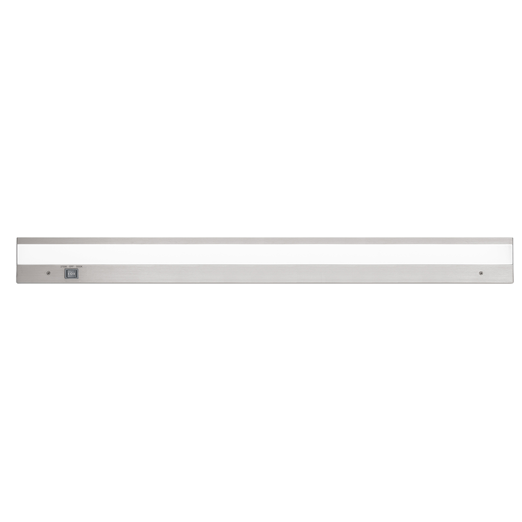 Product image for Duo 30" LED Undercabinet - Brushed Aluminum - 2700/3000K