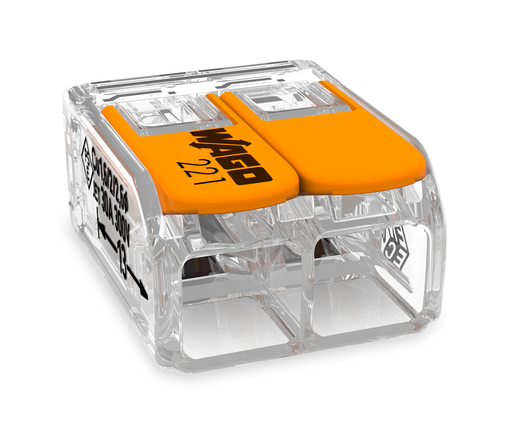 ネドコット WAGO 221-612/K194-4045 221 2-Conductor Terminal Block, 600 V