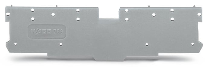 Product image for WAG 769-301 END PLATE GRAY