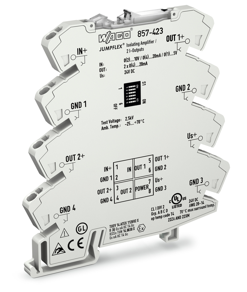 Product image for WAG 857-423 SIGNALCONDITIONER-CONFIGURA.SPLITT