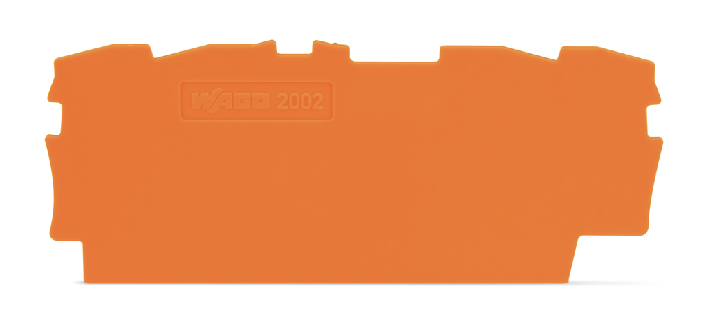 Product image for WAG 2002-1492 END / INTERMEDIATE PLATE ORANGE