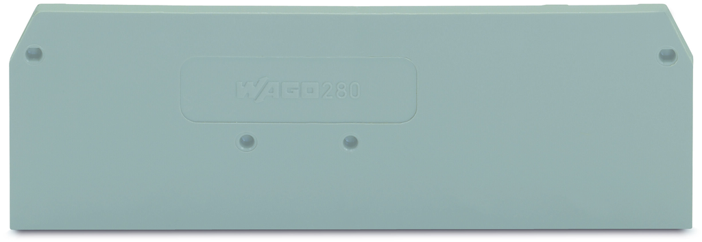 Product image for WAGO 280-314 RL MTD END PLATE