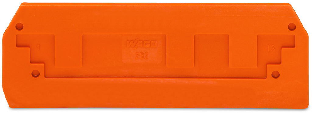 Product image for WAG 282-339 END PLATE - ORANGE