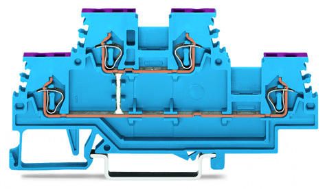 Product image for WAG 279-509 DOUBLE DECK TB L/L 1.5QMM BLUE