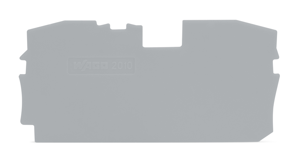 Product image for WAG 2010-1291 END / INTERMEDIATE PLATE GRAY