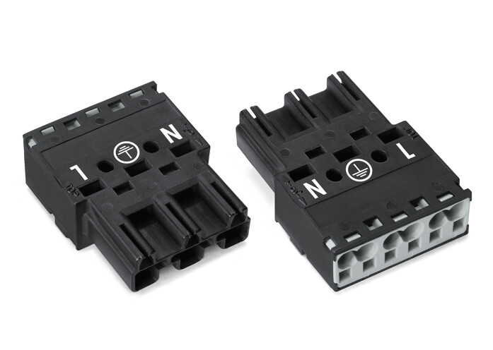 Product image for WAG 770-213 M-CONN CODED 3POS 2CON BLACK