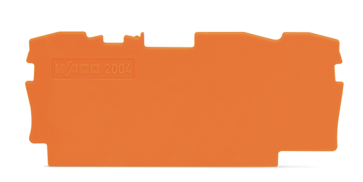 Product image for WAG 2004-1392 END / INTERMEDIATE PLATE ORANGE
