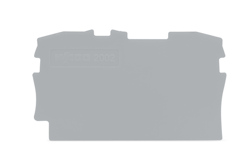 Product image for WAG 2002-1291 END / INTERMEDIATE PLATE GRAY