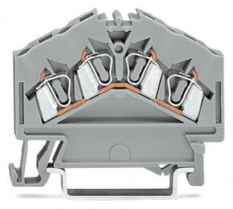 Product image for WAG 280-646 RL MTD TRM BLK 4CON FRONT ANGLED