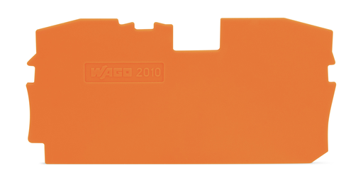 Product image for WAG 2010-1292 END / INTERMEDIATE PLATE ORANGE