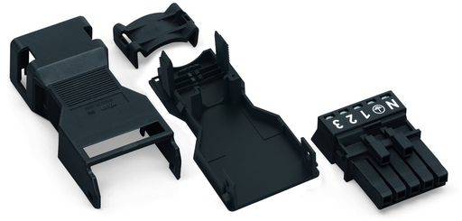 Product image for WAGO Corporation 890-105 50/Box 5-Pole 1.5 square mm Relief Housing Socket