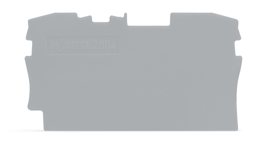 Product image for WAG 2004-1291 END / INTERMEDIATE PLATE GRAY