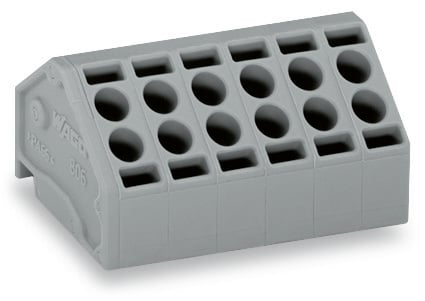 Product image for WAG 806-109 F-CONN 9-POLES GREY 24-16 300V/10