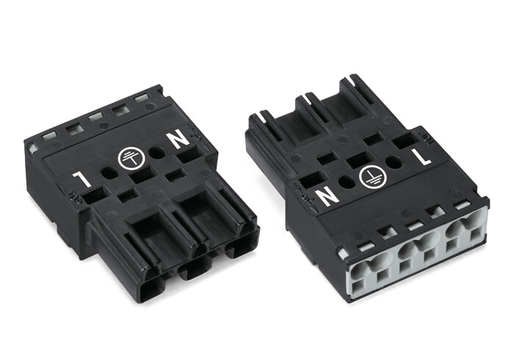 Product image for WAG 770-213 M-CONN CODED 3POS 2CON BLACK