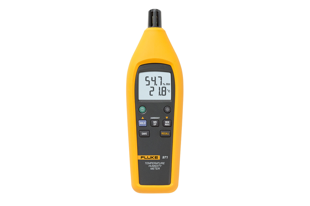 Product image for Fluke FLUKE-971 60 Degrees C Temperature Humidity Meter