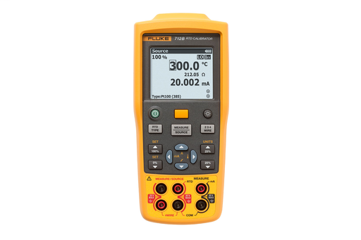 Product image for FLK FLUKE-712B RTD CALIBRATOR, 13 T