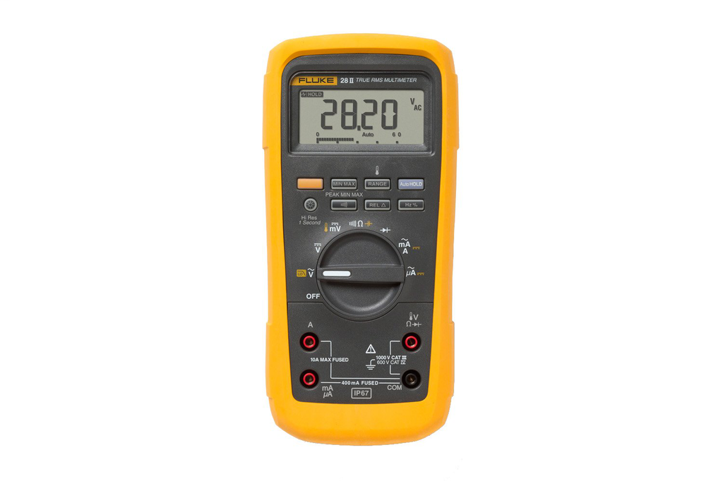 Product image for Fluke FLUKE-28II 1000 VAC/VDC 10 Amp AC/DC Digital Multimeter