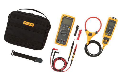 Product image for Fluke FLK-A3001 FC Kit, includes Multimeter, iFlex Clamp Module & Accessories