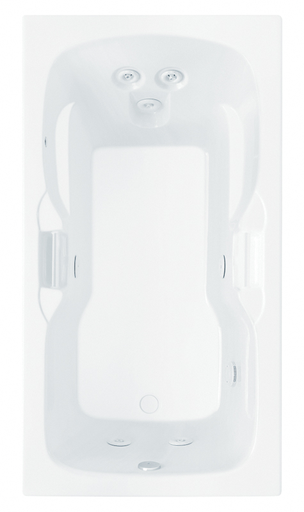 Whirlpool Baths, Premium Cast Acrylic, 71 1/2" x 36 1/4" x 23 1/4"