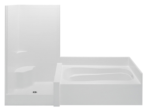 Whirlpool, Acrylx™ Applied Acrylic, 114" x 42" x 78 3/4"