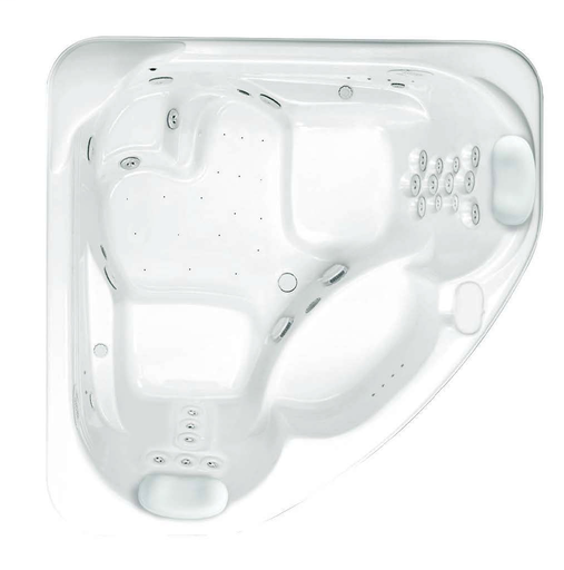 Whirlpool Air Baths, Premium Cast Acrylic, 71 1/2" x 71 1/2" x 33 1/4"