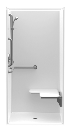 FreedomLine Shower, Acrylx™ Applied Acrylic, 36" x 36" x 77 7/8"