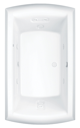 Whirlpool Air Baths, Premium Cast Acrylic, 72" x 42" x 23 3/4"