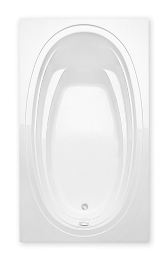 Whirlpool Baths, Premium Cast Acrylic, 60" x 42" x 23 7/8"