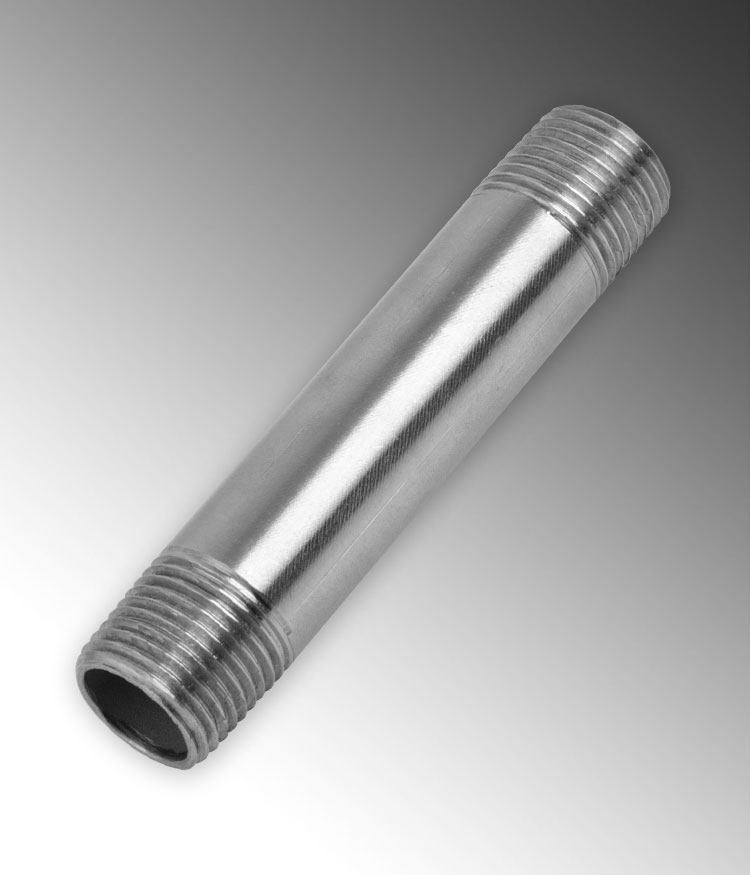 Product image for Calpipe S60745CN00 3/4" x 4-1/2" Stainless Steel 316 Rigid Conduit Nipple