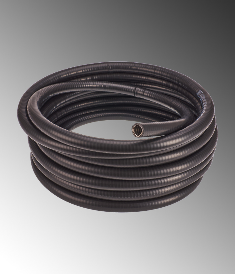 Product image for Calpipe S60500CTLS 1/2" Stainless Steel 316 LSZH PVC Coated Flex Conduit