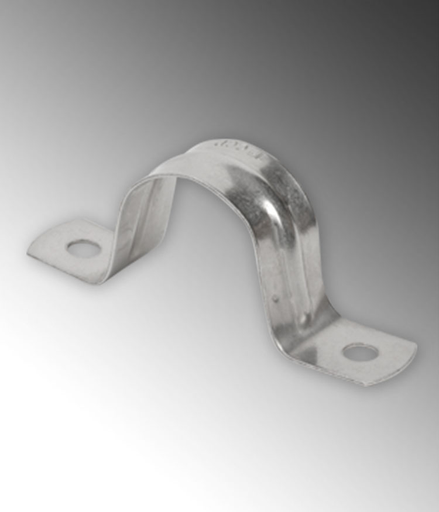 Product image for Calbrite S615002S00 1-1/2" Stainless Steel 316 Two Hole Strap