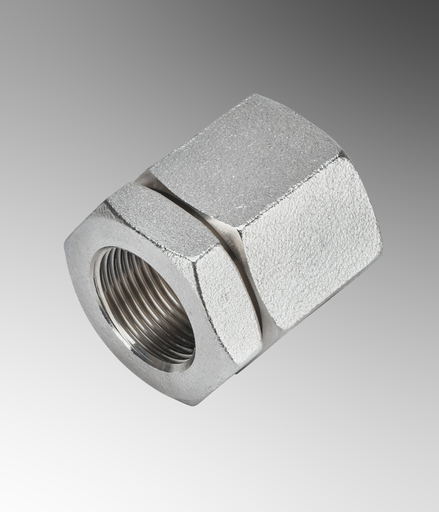 Product image for Calpipe S607003U00 3/4" 3-Piece Coupling, Stainless Steel