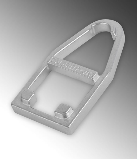 Product image for Calbrite S60510CBSP 1/2" - 1" Stainless Steel 316 Clamp Back Spacer